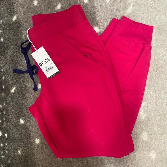 NWT Figs Ultra Rose XS/P Zamora Jogger - Picture 3 of 3